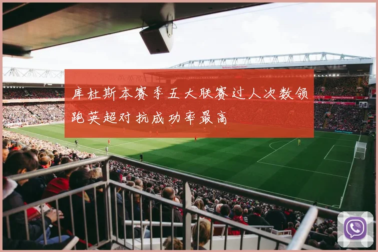 库杜斯本赛季五大联赛过人次数领跑英超对抗成功率最高